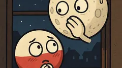 Dowcip: Gdyby księżyc umiał mówić…