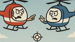 Dowcip: Pilot helikoptera do kontroli podejścia…