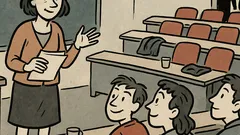 Dowcip: Przepraszam za spóźnienie na wykład