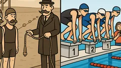 Dowcip: Pływak pyta, czemu 400 metrów?