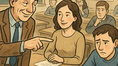 Dowcip: Do tablicy niech podejdzie koleżanka