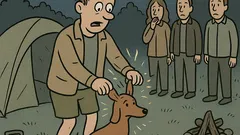 Dowcip: Jamnik przegryza kabel na wakacjach…