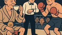 Dowcip: Nokaut wydaje się nieunikniony, jak zmarszczki