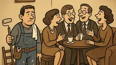 Dowcip: Wchodzi człowiek czynu na zebranie…